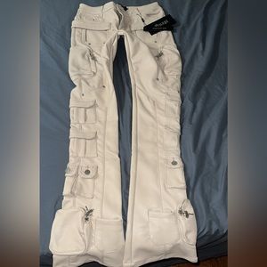 Tan stack GUAPI jeans size 36 never worn brand new so comfy they are tru to size